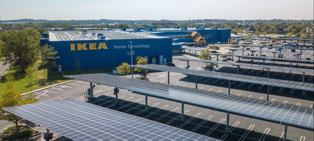 IKEA Retail U.S. opens its first solar car park in Baltimore, announces plans for seven more