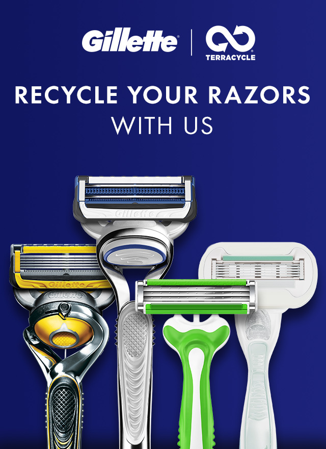 P&G: Gillette® and TerraCycle Partner to Make All Razors Recyclable Nationwide