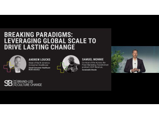 Breaking Paradigms: Leveraging Global Scale to Drive Lasting Change