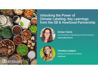 Unlocking the Power of Climate-Labeling: Key Learnings from the SB & HowGood Partnership