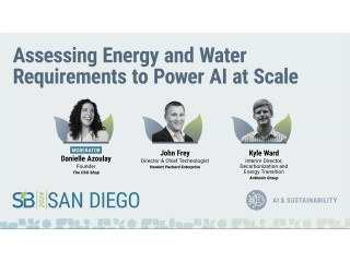 Assessing energy and water requirements to power AI at scale