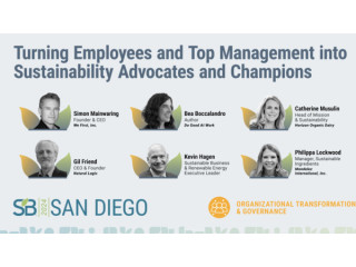 Turning employees and top management into sustainability advocates and champions