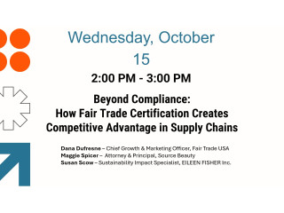 Beyond Compliance: How Fair Trade Certification Creates Competitive Advantage in Supply Chains
