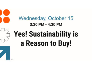Yes! Sustainability is a reason to buy!