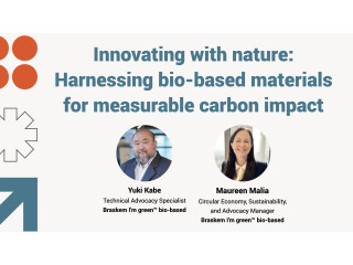 Innovating with nature: Harnessing bio-based materials for measurable carbon impact