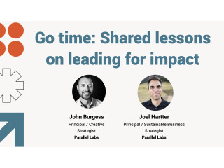 Go Time: Shared lessons on leading for impact