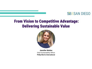 From Vision to Competitive Advantage Delivering Sustainable Value
