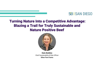 Turning Nature Into a Competitive Advantage Blazing a Trail for Truly Sustainable and Nature Positive Beef