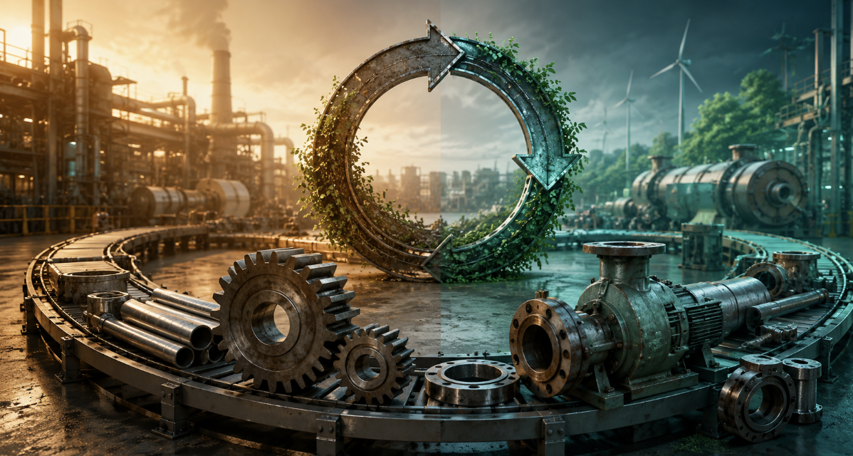 How Reusing Industrial Surplus Supports Decarbonization More Than Scrapping