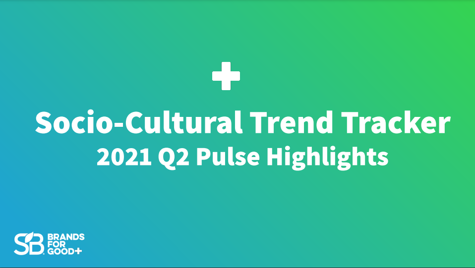Socio-Cultural Trends: 2021 Q2 Pulse Highlights Report
