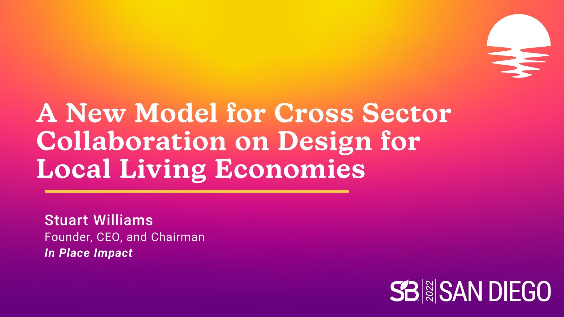 A New Model for Cross Sector Collaboration on Design for Local Living Economies